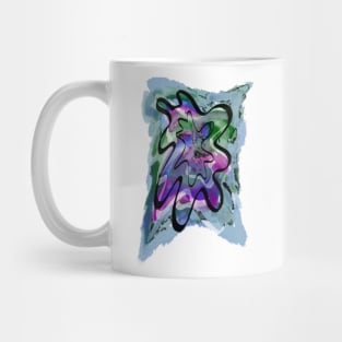 Ink Splot Outline Mug